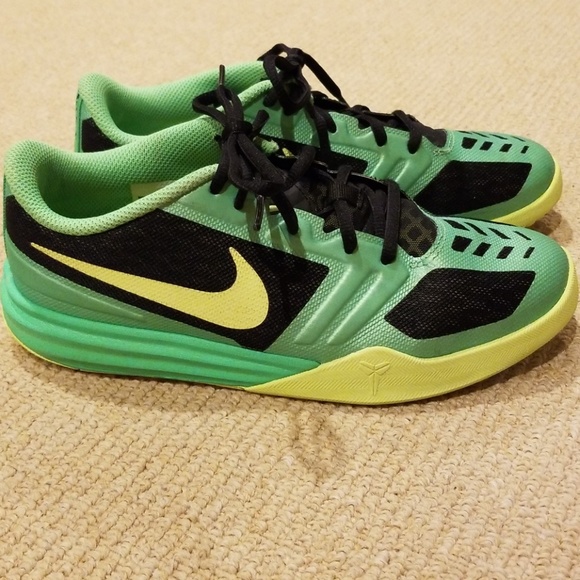kobe shoes green and yellow